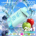 VAPEN DUO 40K Puffs – Jagoda Ice & Podwójne Jabłko - obrazek 2