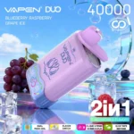 VAPEN DUO 40K Puffs – Jagoda Malina & Winogrono Ice - obrazek 2