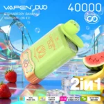 VAPEN DUO 40K Puffs – Truskawka Banan & Arbuz Ice - obrazek 2