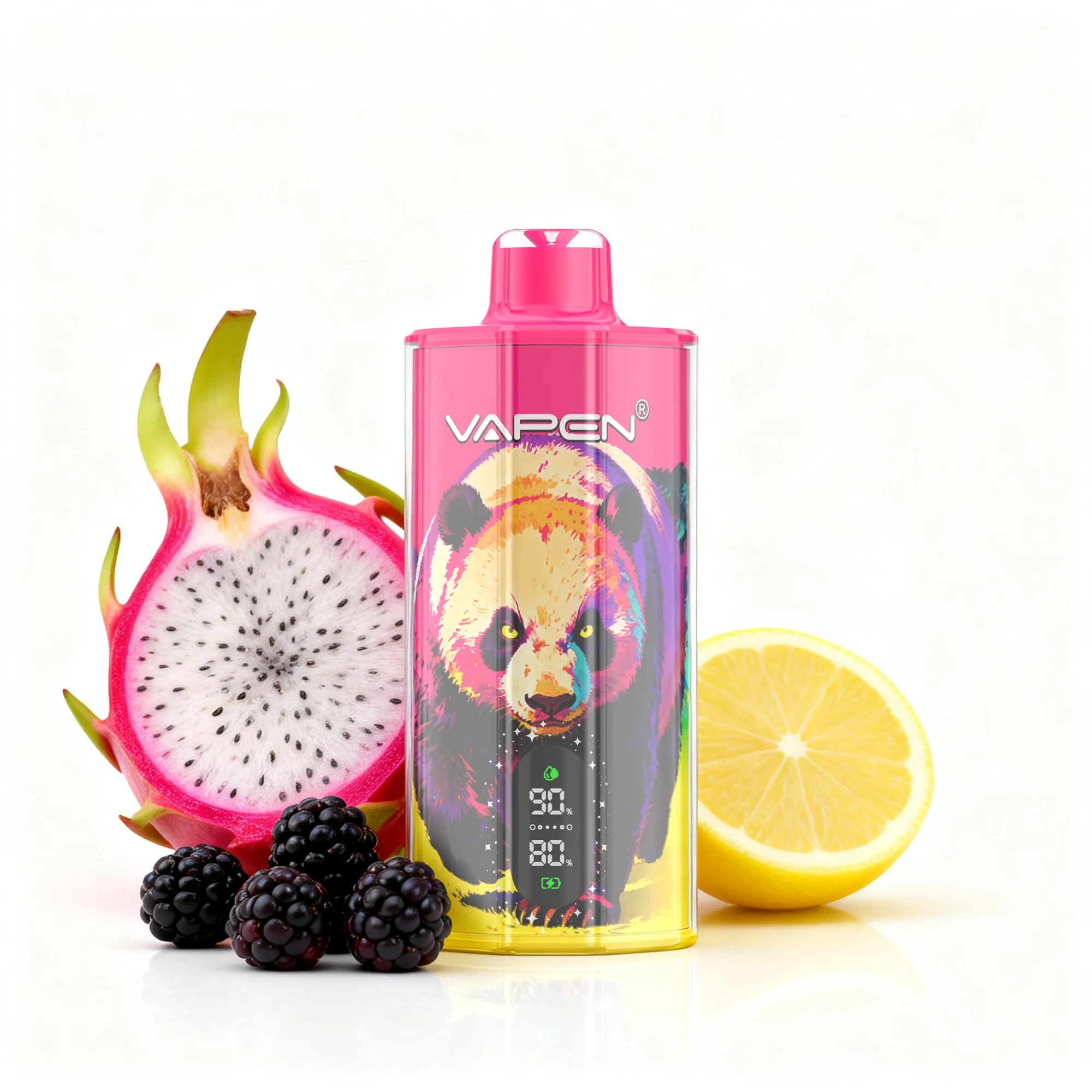 vapen-aura-black-dragon-ice-fruit VAPEN AURA 100K - Black Dragon Ice - obrazek 1