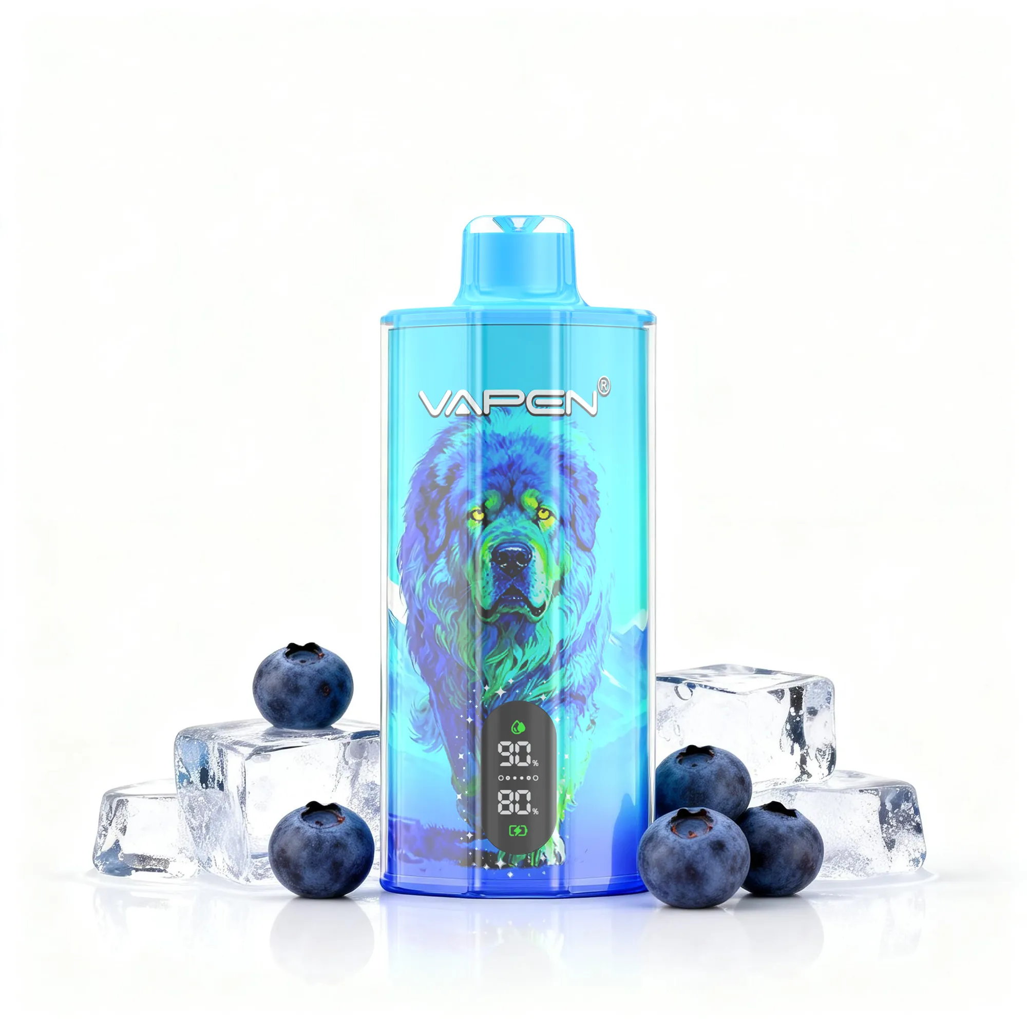 vapen-aura-blueberry-ice-fruit VAPEN AURA 100K - Jagoda Ice - obrazek 1