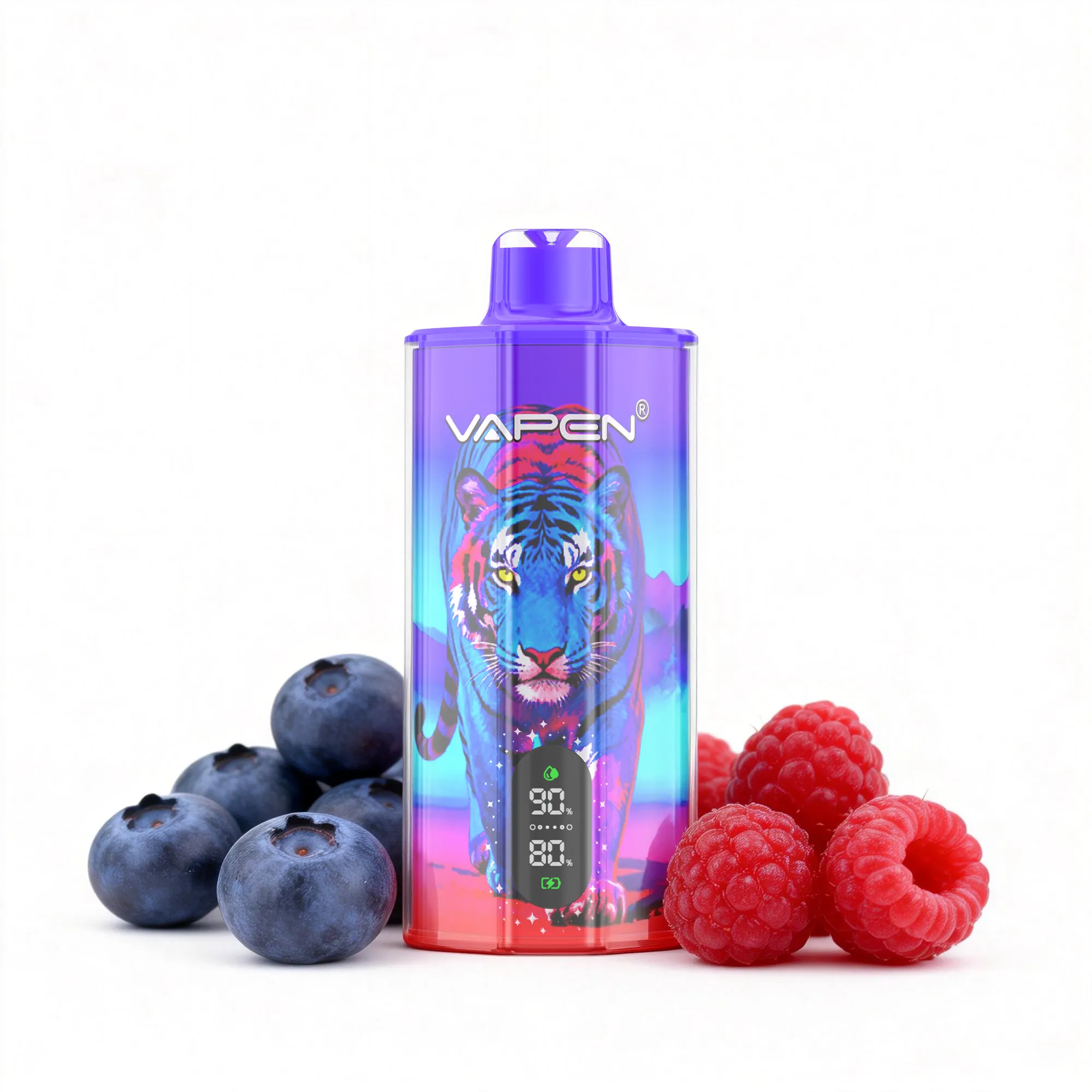 vapen-aura-blueberry-raspberry-fruit VAPEN AURA 100K - Jagoda Malina - obrazek 1
