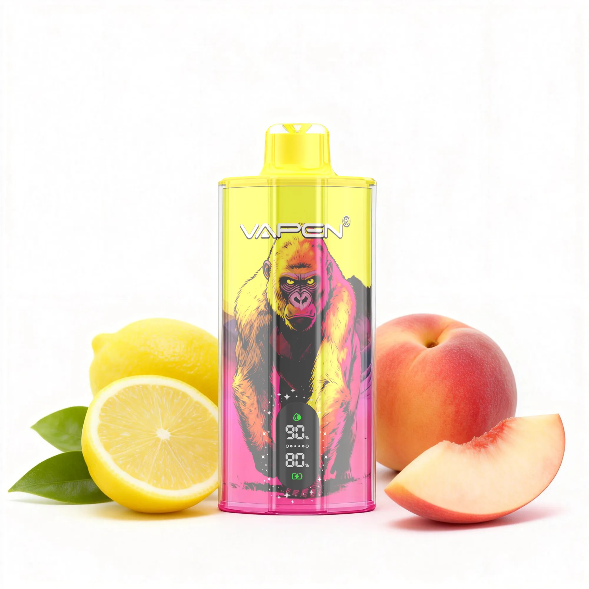 vapen-aura-lemon-peach-fruit VAPEN AURA 100K - Cytryna Brzoskwinia - obrazek 1