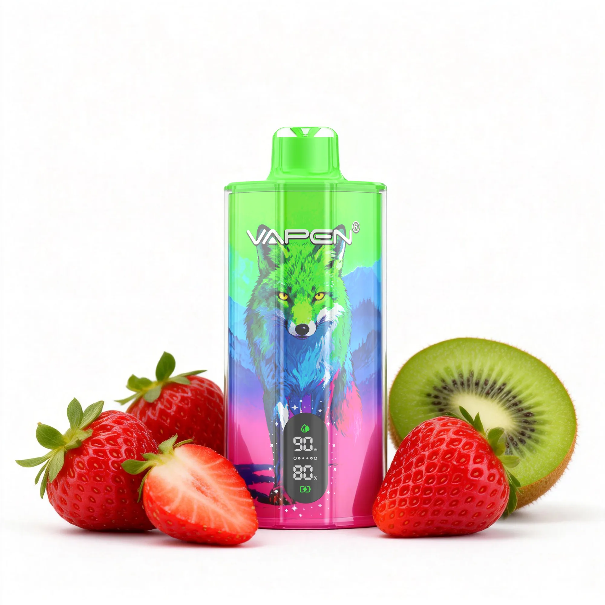 vapen-aura-strawberry-kiwi-fruit VAPEN AURA 100K - Truskawka Kiwi - obrazek 1
