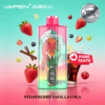 VAPEN AURA 100K - Truskawka Wanilia Cola - obrazek 3