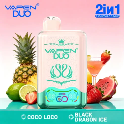 VAPEN DUO 40K Puffs – Black Dragon Ice & Coco Loco