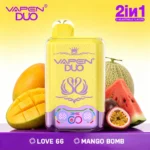 VAPEN DUO 40K Puffs – Love 66 & Mangowa Bomba