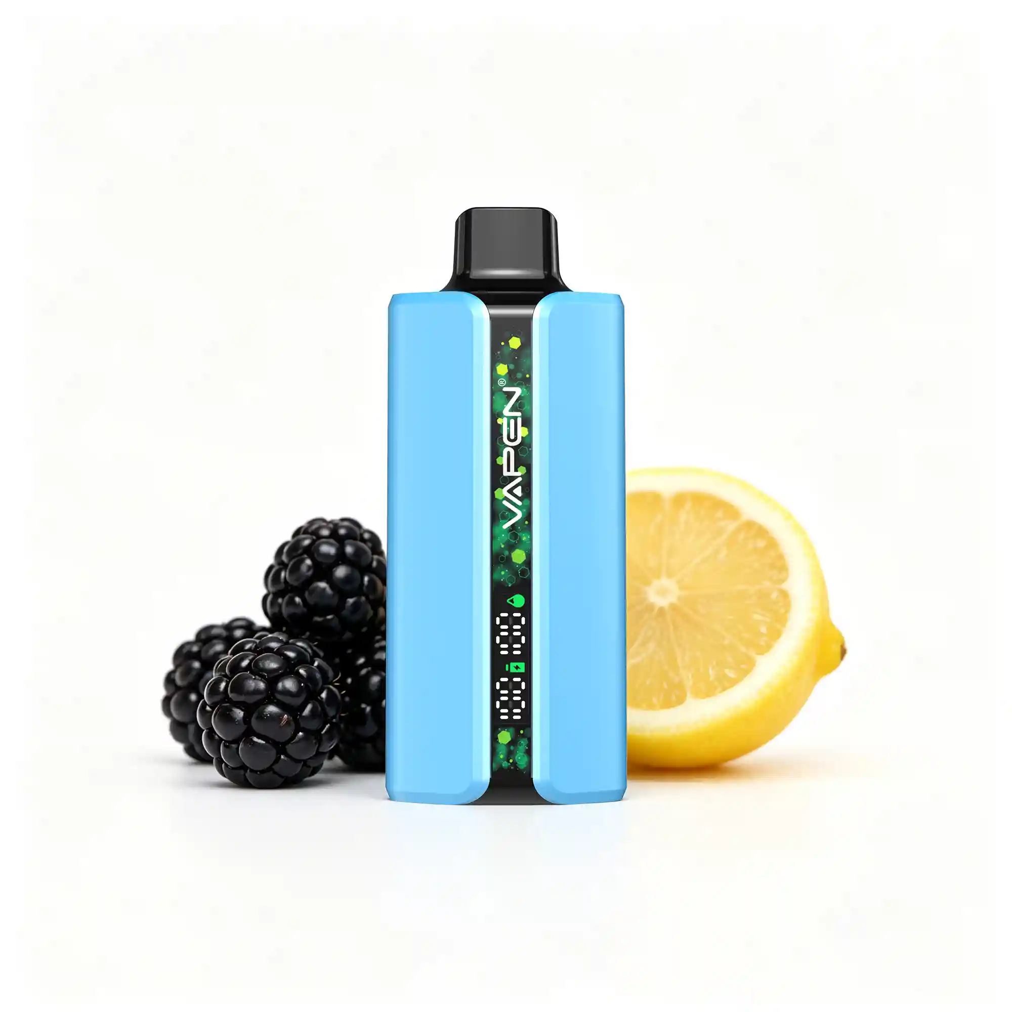 vapen-flow-blue-rasp-lemonade-fruit VAPEN FLOW 40,000 Puffs – Lemoniada Niebieska Malina - obrazek 1