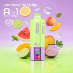 VAPEN OCTO 160K Puffs - Cytryna Limonka + Arbuz Ice + Brzoskwinia Mango + Love 66 - obrazek 5