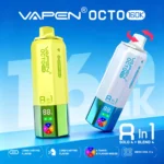 VAPEN OCTO 160K Puffs - Cytryna Limonka + Arbuz Ice + Brzoskwinia Mango + Love 66 - obrazek 4