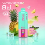 VAPEN OCTO 160K Puffs - Mojito + Cytryna Mięta + Jagoda Ice + Coco Loco - obrazek 3